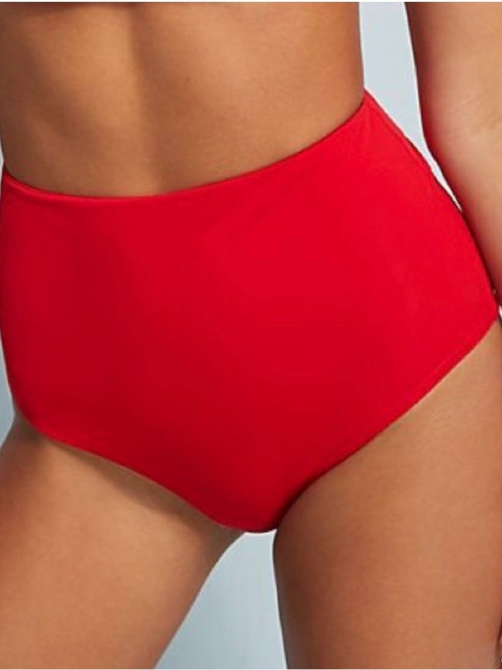 NWT Mara Hoffman Vibrant Red High-Waist Bottom